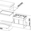 Waste_management_BLANCO_FLEXON_II_30_2_521467_Product_3D_Web_large BLANCO spandesystem til frontmontering FLEXON II 30/2